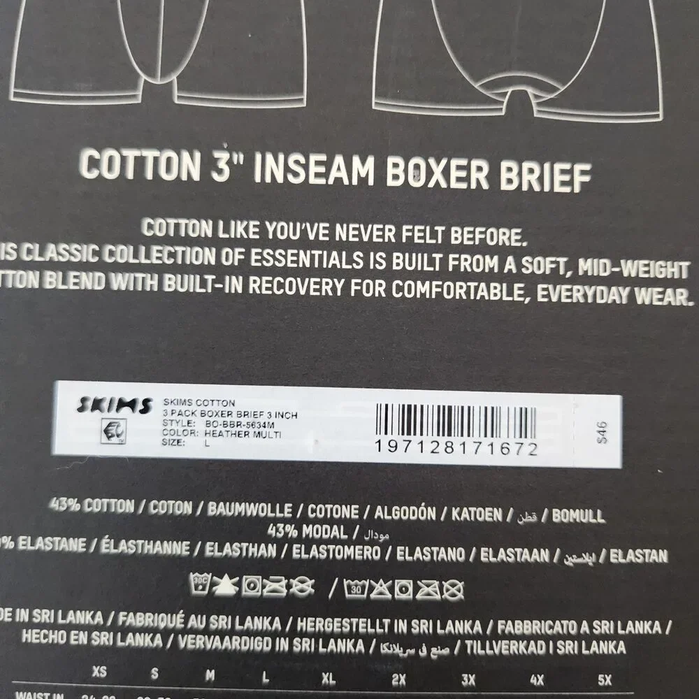 Skims Men's Boxer Brief 3-Pack 3